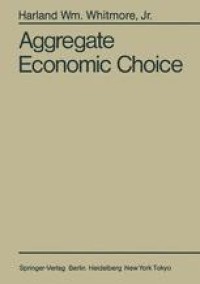 Image of Aggregate Economic Choice