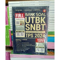 Image of BANK Soal  UTBK SNBT Seleksi Nasional Berdasarkan Tes TPS 2024
