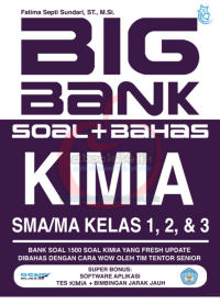 Image of Big BANK Soal + Bahasa KIMIA SMA/MA Kelas 1, 2, & 3