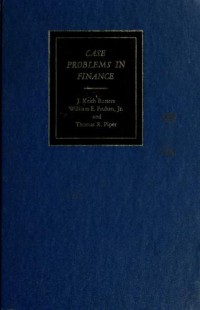 Image of Case Problems in Finance