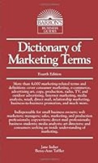Image of Dictionary of Marketing Terms