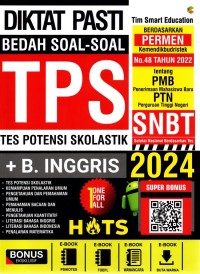 Image of Diktat Pasti Bedah Soal-Soal TPS SNBT 2024 plus B.inggris
