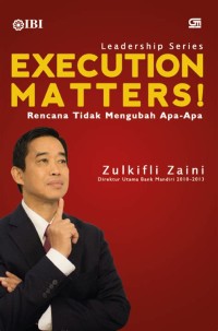 Image of Execution Matters:rencana Tidak Mengubah apa-apa