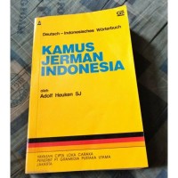 Image of Kamus Jerman : Jerman-Indonesia