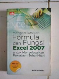 Image of Mengaplikasikan Formula dan Fungsi Excel 2007