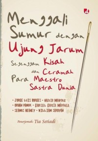 Image of Menggali sumur dengan ujung jarum