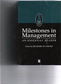 Image of Milestones in Management An Essential Reader