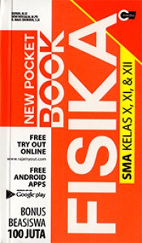 Image of New Pocket Book Fisika SMA Kelas X, XI, & XII