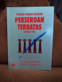 Image of Pokok Pokok Hukum Perseroan Terbatas Tahun 1995
