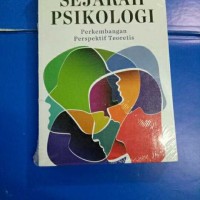 Image of Sejarah Psikologi : Perkembangan Presfektif teoretis