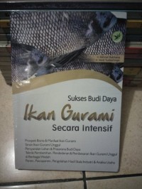 Image of Sukses Budi daya Ikan Gurame Secara Intensif