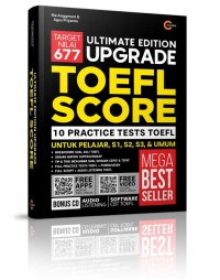 Image of Ultimate Edition Upgrade TOEFL SCORE 10 Practice Tests Toefl