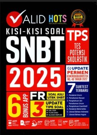 Image of Valid kisi-kisi soal SNBT 2025